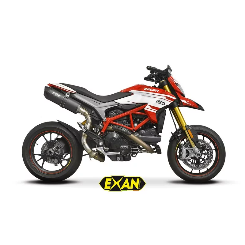 Exan Ducati HYPERMOTARD 939 2017/2019 DECAT RACING LINK PIPE