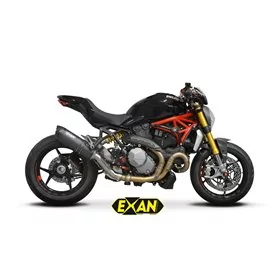 Exan Ducati MONSTER 821 2018/2020 DECAT RACING LINK PIPE