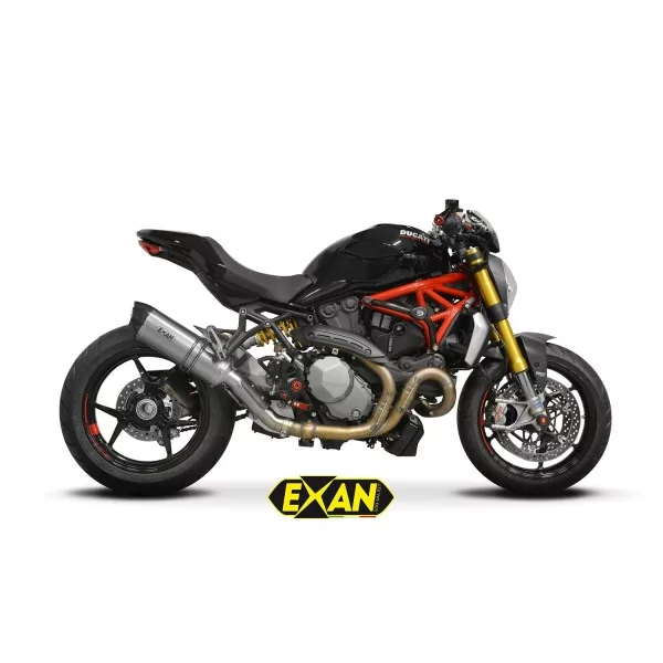 Exan Ducati MONSTER 821 2018/2020 DECAT RACING LINK PIPE