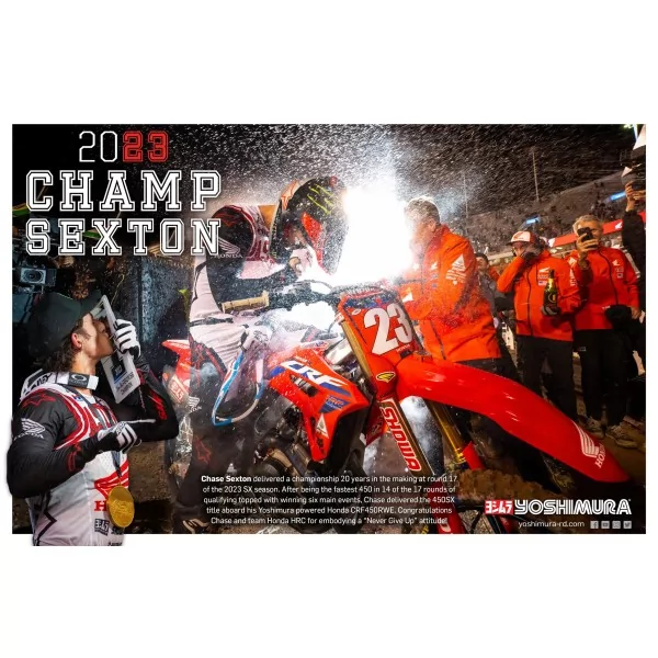 Yoshimura HONDA CRF450R/RX 2021-2024 / CRF450R-S 2023-2024 225851S721