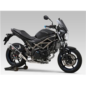 Yoshimura JMCA Slip-On R-77J SV650/SV650X (22) (ABS) 110-119-5W20