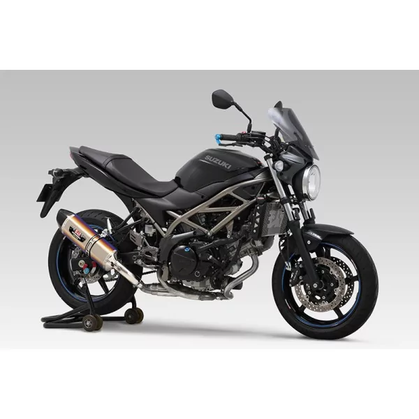 Yoshimura JMCA Slip-On R-77J SV650/SV650X (22) (ABS) 110-119-5W20