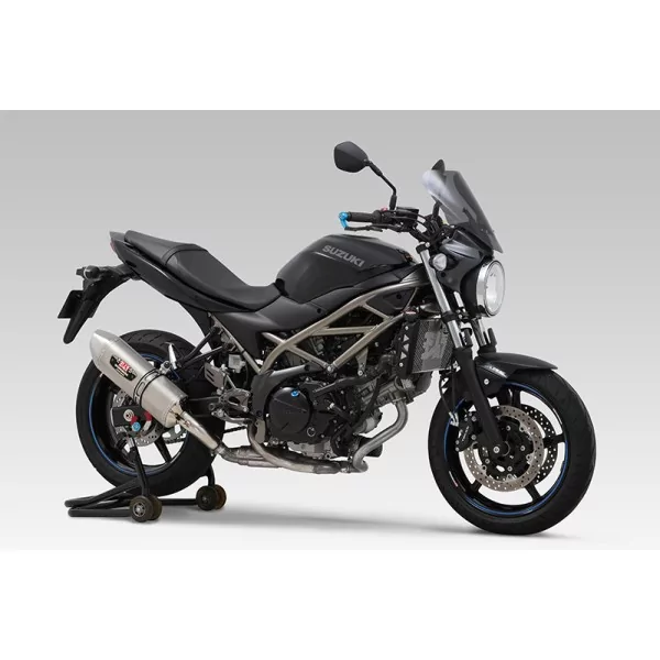 Yoshimura JMCA Slip-On R-77J SV650/SV650X (22) (ABS) 110-119-5W20