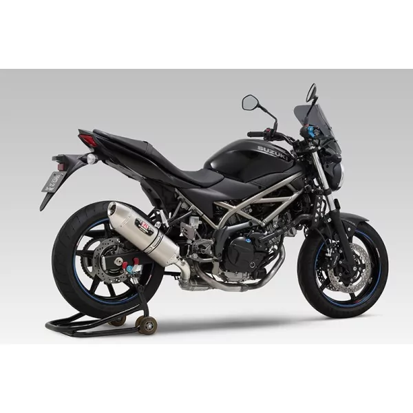Yoshimura JMCA Slip-On R-77J SV650/SV650X (22) (ABS) 110-119-5W20