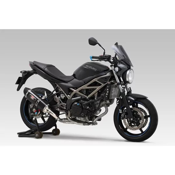 Yoshimura JMCA Slip-On R-77J SV650/SV650X (22) (ABS) 110-119-5W20