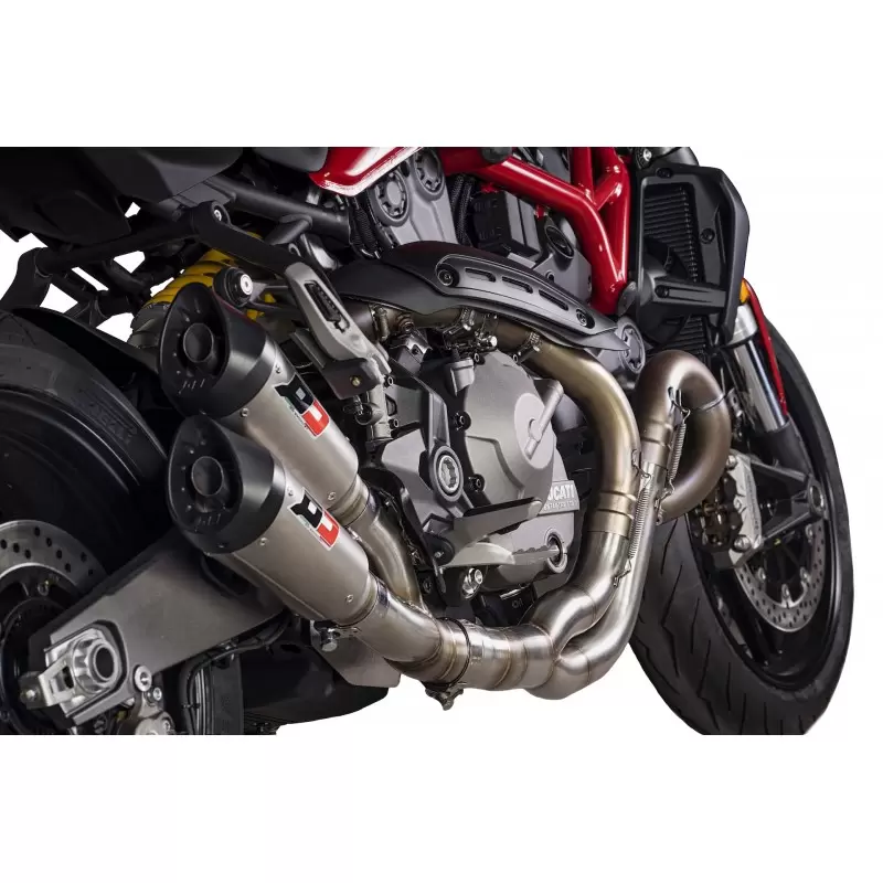 QD Exhaust Ducati Monster 821 Twin Gunshot