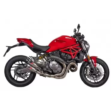 QD Exhaust Ducati Monster 821 Twin Gunshot