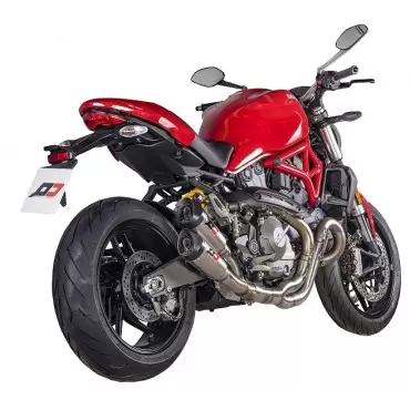 QD Exhaust Ducati Monster 821 Twin Gunshot