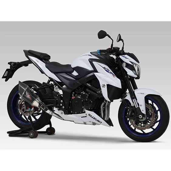Yoshimura EEC Slip-on R-11Sq GSX-S750 (17-21) 1F0-150-L12G1