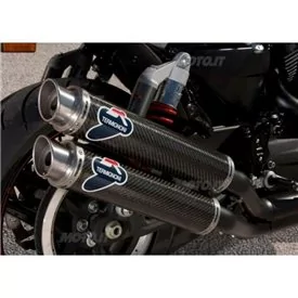 Termignoni Rund Edelstahl Kohlefaser HD Xr 1200