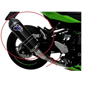 Termignoni Racor Acero Inoxidable Titanio Negro Kawasaki ZX-4R 2024- K092SR0140INC