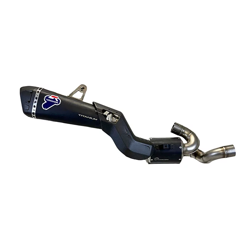 Termignoni Racing Komplettanlage Edelstahl Schwarzes Titan Ducati Multistrada V4 Termignoni Racing Komplettanlage Edelstahl Schwarzes Titan Ducati Multistrada V4