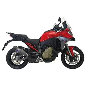 Termignoni Racing Komplettanlage Edelstahl Graues Titan Ducati Multistrada V4