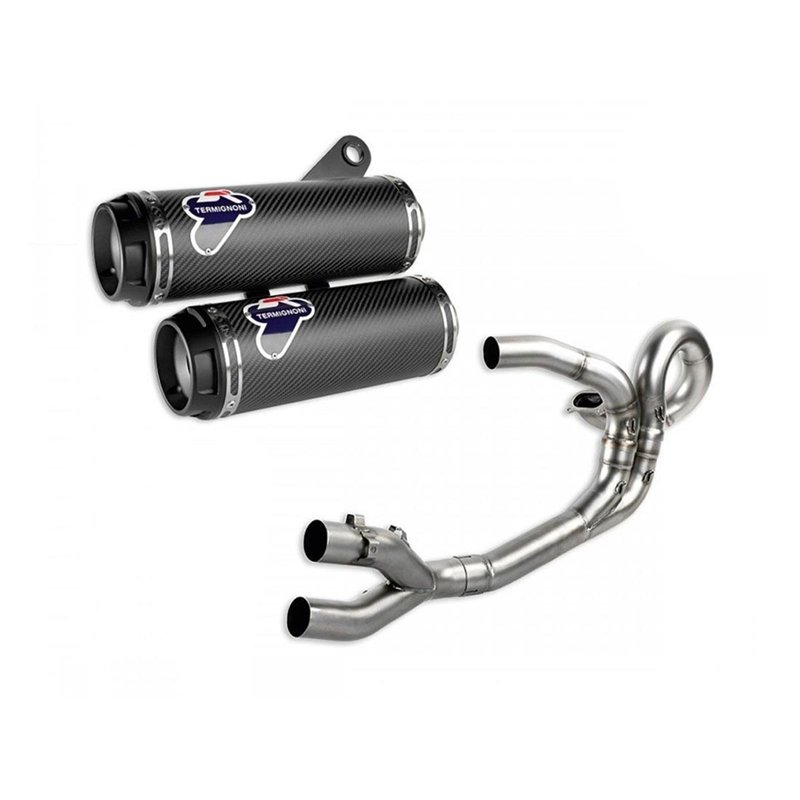 Termignoni Sistema Completo Carbono Ducati Monster 1200 2017/2020 Termignoni Sistema Completo Carbono Ducati Monster 1200 2017/2020