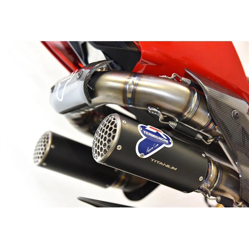 Termignoni Kit SBK Replica Titanium Black Titanium Ducati Panigale V4 Termignoni Kit SBK Replica Titanium Black Titanium Ducati Panigale V4