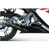 Termignoni Kit Redondo Acero Inoxidable Carbono Yamaha YZF R 125 2008/2013