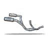 Mt-Race Ducati Super Sport 950 2020-2024 Komplettanlage GP2