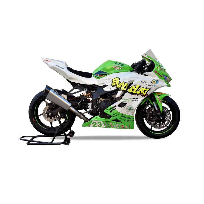 Mt-Race Kawasaki ZX-4R 2023-2025 Ligne complète MT1 Mt-Race Kawasaki ZX-4R 2023-2025 Ligne complète MT1