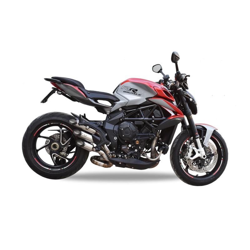 Echappement Mt-Race Mv Agusta Brutale Euro 3 Echappement Mt-Race Mv Agusta Brutale Euro 3