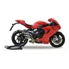 Mt-Race Mv Agusta F3 Euro 4-5 2018-2025 Silenciador + Colector central 3 Salidas