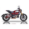 Qd Exhaust INDIAN FTR 1200 twin Gunshot Euro 5