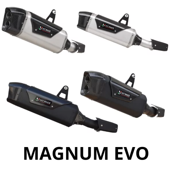 Mt-Race Bmw F 850 GS 2018-2020 Slip-on Magnum/Magnum Evo