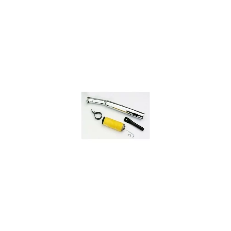 Silencieux Racing Complet Chromé Marving Silencieux Racing Complet Chromé Marving