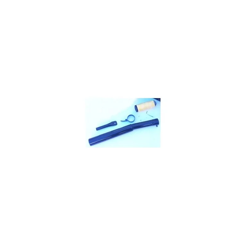 Silencieux Racing Complet Chromé Noir Marving Silencieux Racing Complet Chromé Noir Marving
