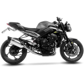 Leovince Kit de Eliminación de Estriberas de Pasajero Triumph STREET TRIPLE 765 R/RS/A2/MOTO2™ EDITION/RX 2023/2026 80056