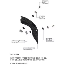 Leovince Paracalore Bmw F 800 GS 2024/2026 80058