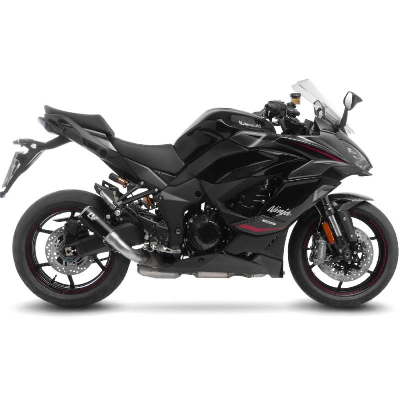 Leovince Kawasaki NINJA 1100 SX/TOURER LV CORSA BLACK EDITION 15416BU