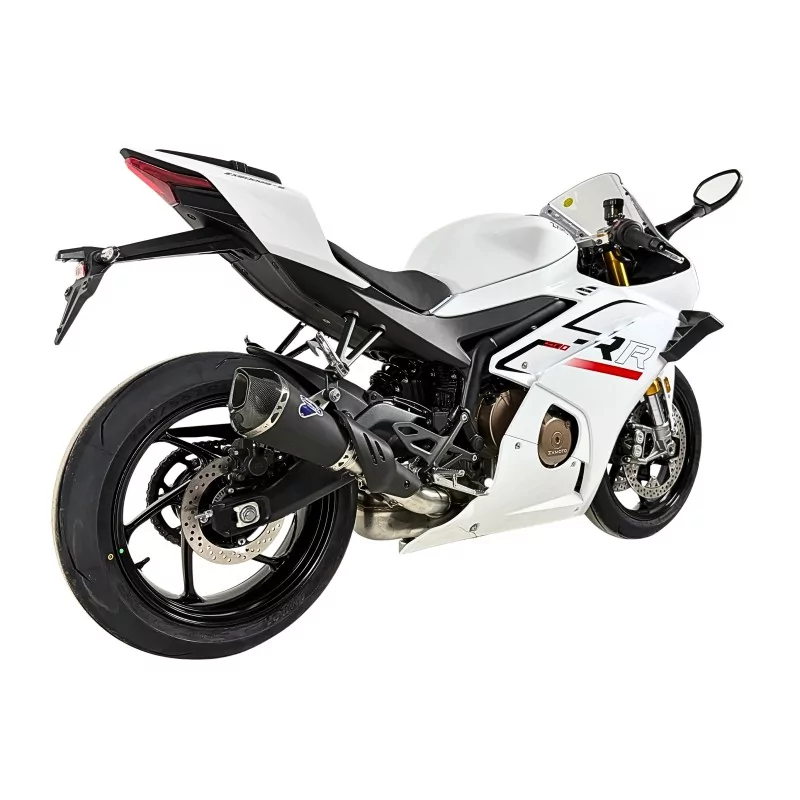 Termignoni Kit Slip-On Cónico Acero Inoxidable Negro ZX Moto 500 RR 2025/2026 ZX02SO0140IBC