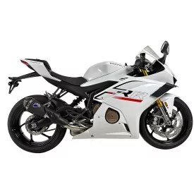 Termignoni Slip-On Kit Konisch Edelstahl Schwarz ZX Moto 500 RR 2025/2026 ZX02SO0140IBC