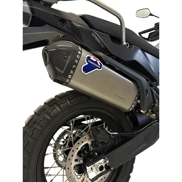 Termignoni Silenciador Slip-On Acero Inoxidable Titanio CFMOTO 800 MT-X 2025/2026 CF0208040ITC