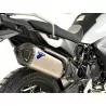 Termignoni Silenciador Slip-On Acero Inoxidable Titanio CFMOTO 1000 MT-X 2025/2026 CF0208040ITC