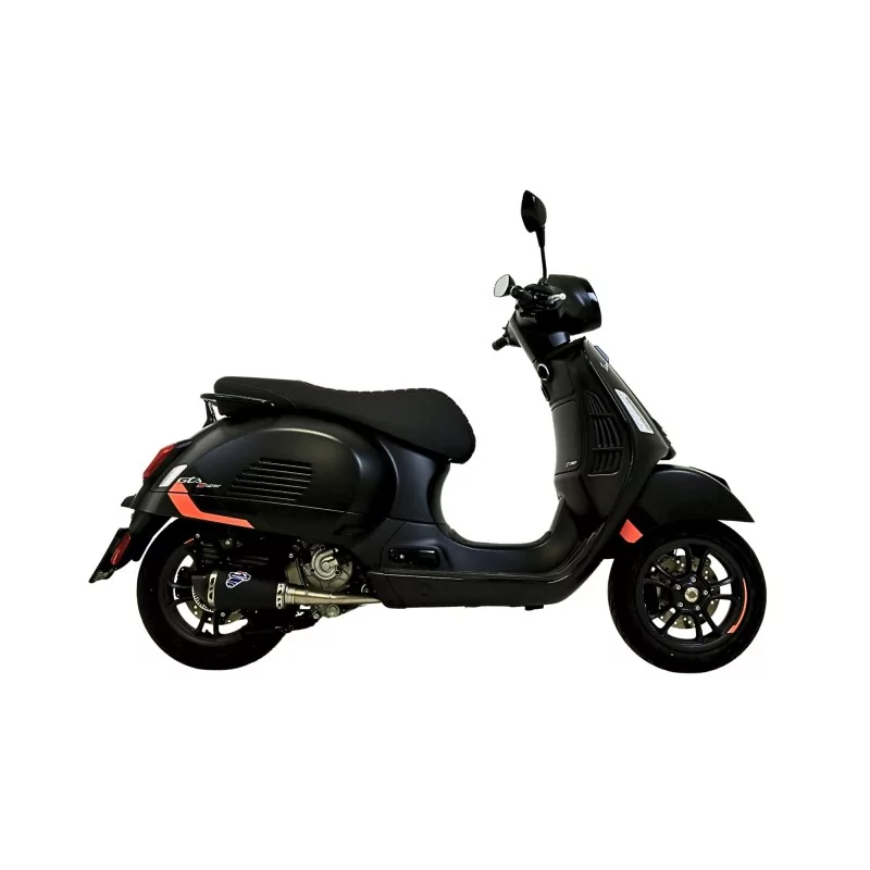 Termignoni Slip-On-Kit Conical Schwarz Edelstahl Vespa GTS 310 2025/2026 PI08094SO01B Termignoni Slip-On-Kit Conical Schwarz Edelstahl Vespa GTS 310 2025/2026 PI08094SO01B