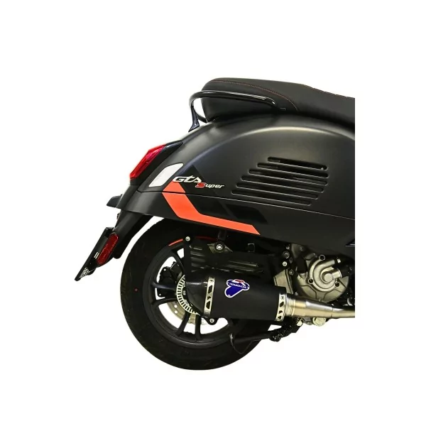 Termignoni Kit Slip-On Conical Acier Inoxydable Noir Vespa GTS 310 2025/2026 PI08094SO01B