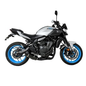 Termignoni Complete System Stainless Steel Black Carbon Yamaha MT-07 2021/2024 Y13909400BCC
