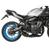 Termignoni Komplettanlage Schwarz Edelstahl Carbon Yamaha MT-07 2021/2024 Y13909400BCC