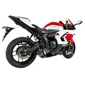 Termignoni Sistema Completo Acero Inoxidable Negro Carbono Yamaha R7 2021/2026 Y13909400BCC