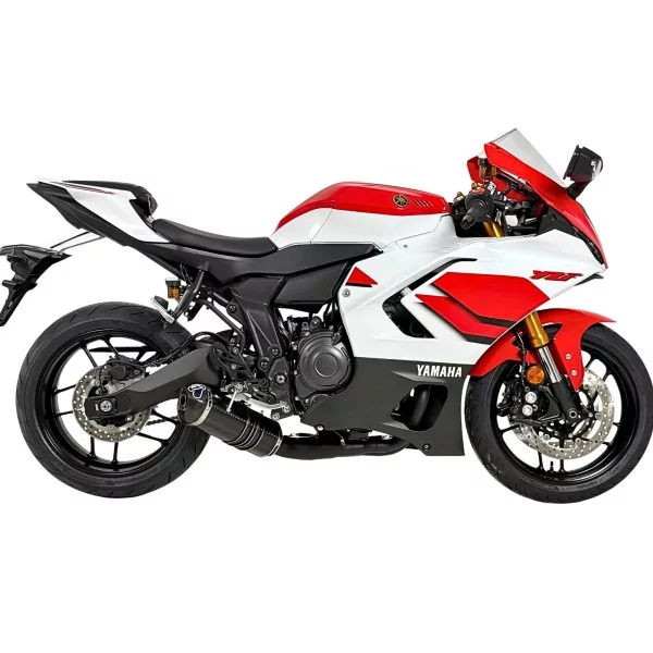 Termignoni Système Complet Acier Inoxydable Noir Carbone Yamaha R7 2021/2026 Y13909400BCC