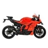 Termignoni Slip-On-Kit Conical Schwarz Edelstahl KTM RC 990 2025/2026 KT38SO0140IBC