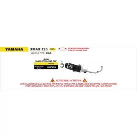Arrow Exhaust Yamaha X-Max 125 2025 - Urban