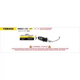 Arrow Exhaust Yamaha N-Max 125 2025 - Urban