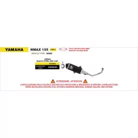 Arrow Exhaust Yamaha N-Max 155 2025 - Urban