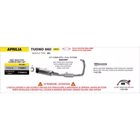 Arrow Exhaust Aprilia Tuono 660 2025 - Indy Race EVO
