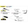 Arrow Exhaust Kit Collettori Racing Inox + Raccordo Suzuki GSR 750 2011-2016