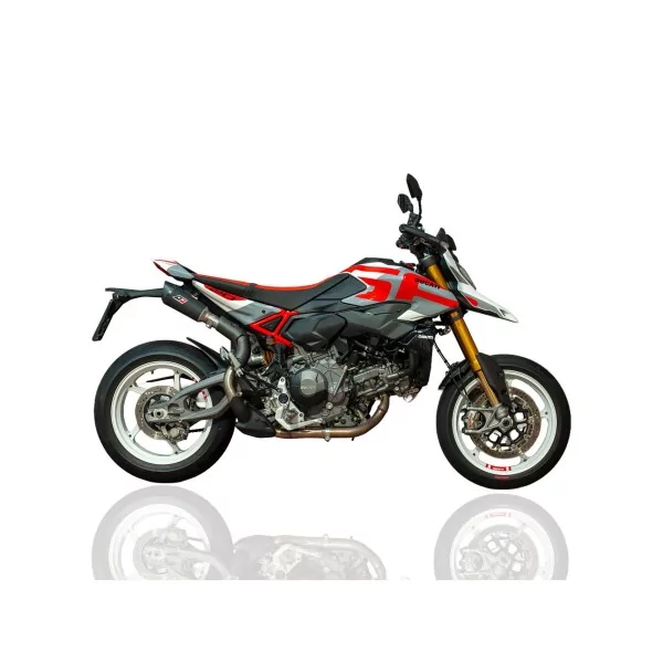 Qd Exhaust Ducati Hypermotard V2 / V2 SP Twin Gunshot Dark Matter