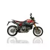Qd Exhaust Ducati Hypermotard V2 / V2 SP Twin Gunshot Dark Matter
