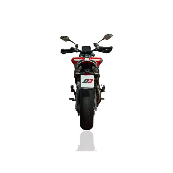 Qd Exhaust Ducati Hypermotard V2 / V2 SP Twin Gunshot Dark Matter